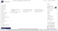 Desktop Screenshot of heinelt.de